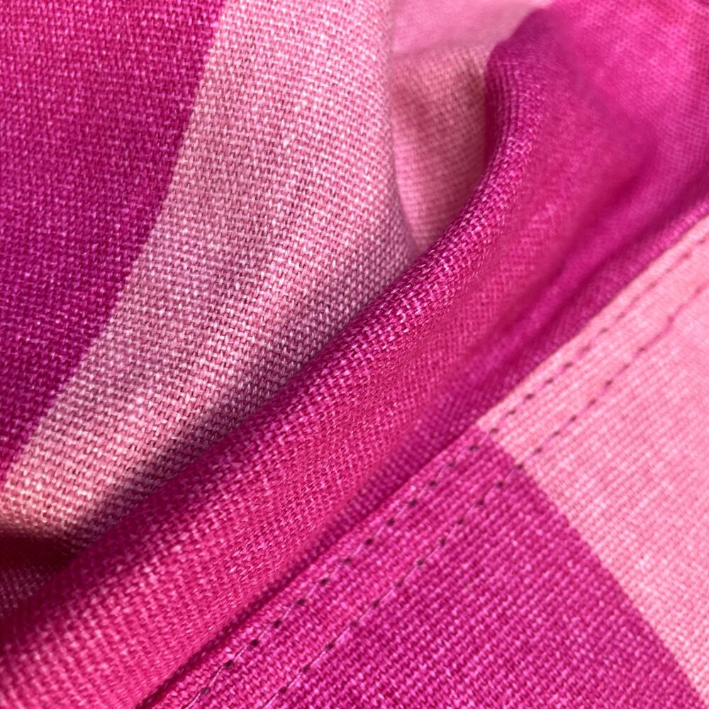 NWT Victoria's Secret  Shades of Pink Stripes Canvas Tote Bag - Picture 8 of 13